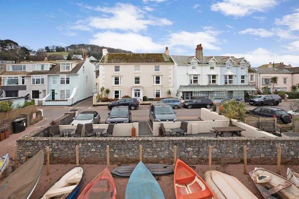 Beach Front Flat Shaldon With Parking 외부 사진