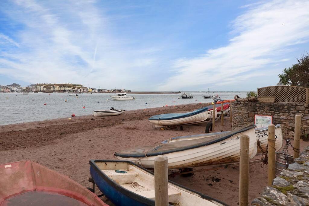 Beach Front Flat Shaldon With Parking 외부 사진