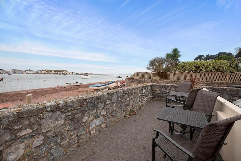 Beach Front Flat Shaldon With Parking 외부 사진
