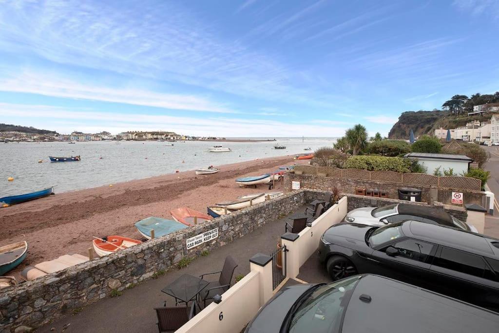 Beach Front Flat Shaldon With Parking 외부 사진